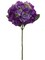 Luxurious 18-Inch Purple Hydrangea Stem Set of 12 - Exquisite 7-Inch Diameter - Ideal for Home Decor, Wedding Bouquets, and Special Occasion Floral Centerpieces